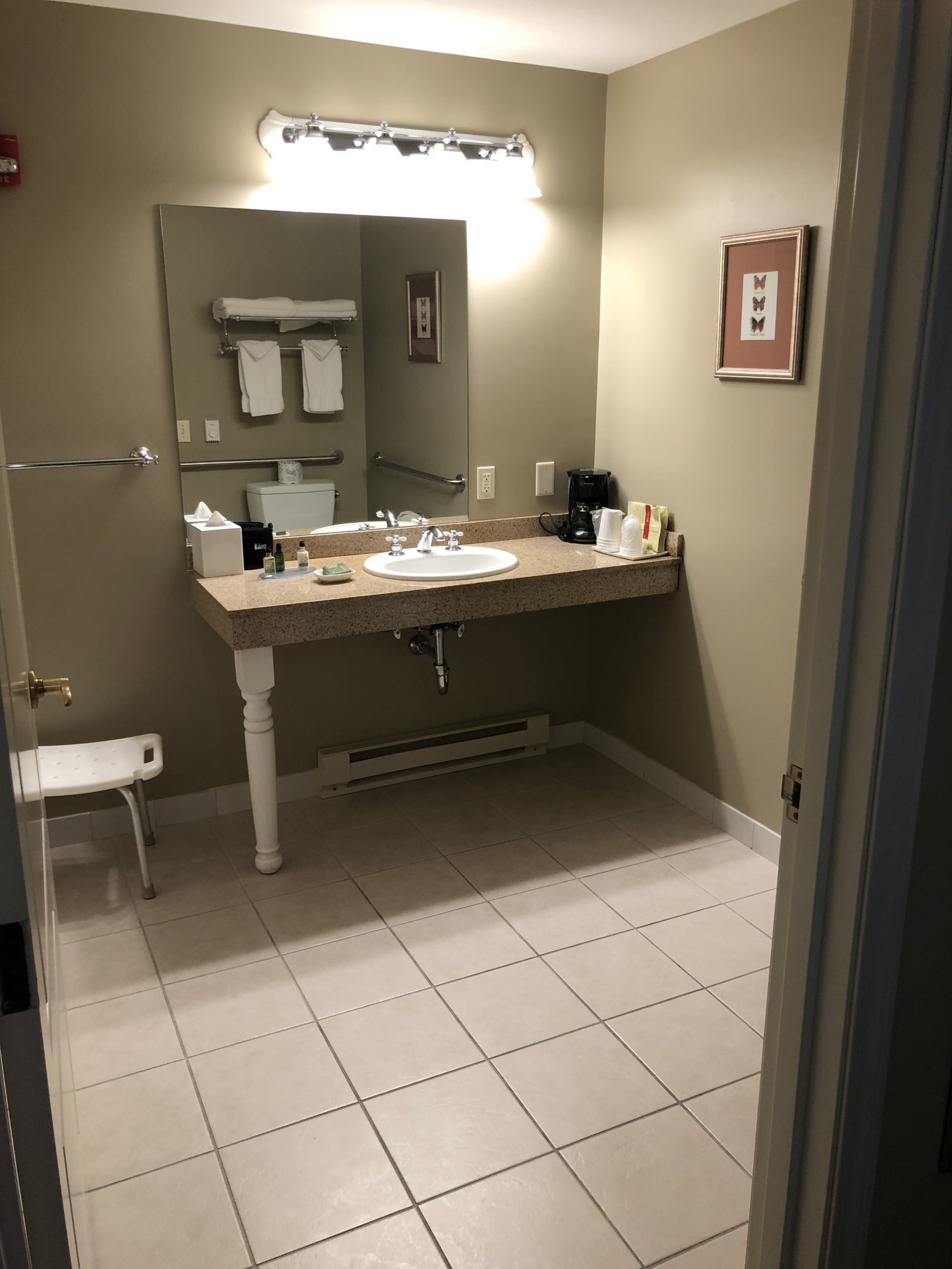 Photo of bathroom for Accessible Deluxe Queen Room Photo
